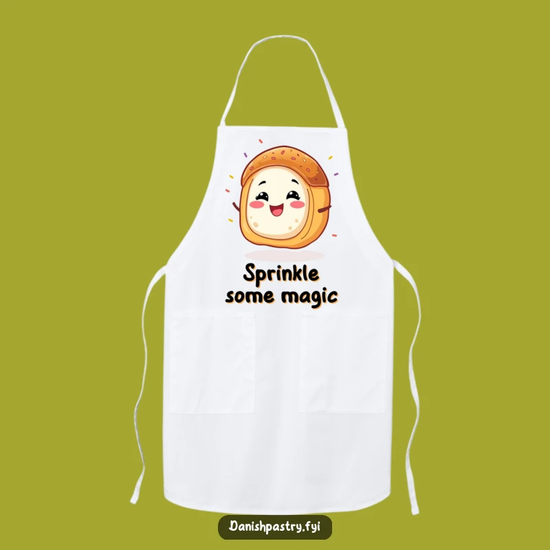 Funny Danish Pastry Wiggle Apron: Sweet, Hilarious Sprinkled Gift