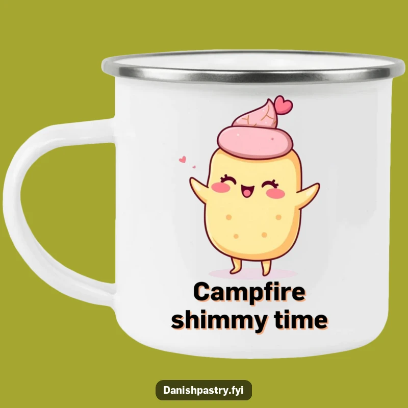 Funny Giddy Scone Shimmy Camping Mug - Durable & Joyful Baking Adventure Gift