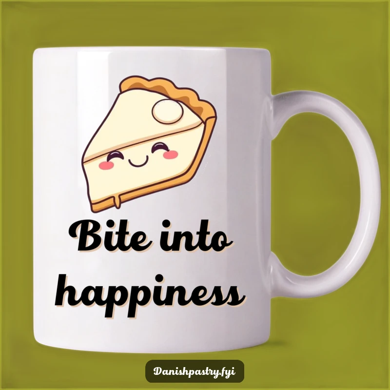 Funny Pie Slice Mug: A Joyful Bite of Dessert Humor Gift