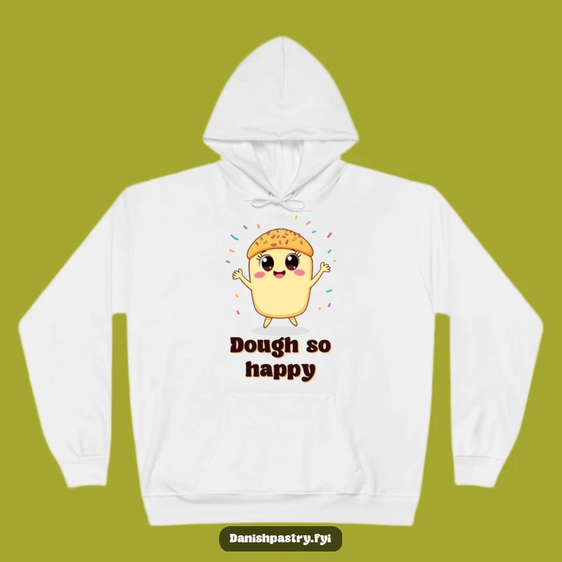 Funny Pastry Hoodie, Cozy Sweet Treat Wear for Celebratory Comfort