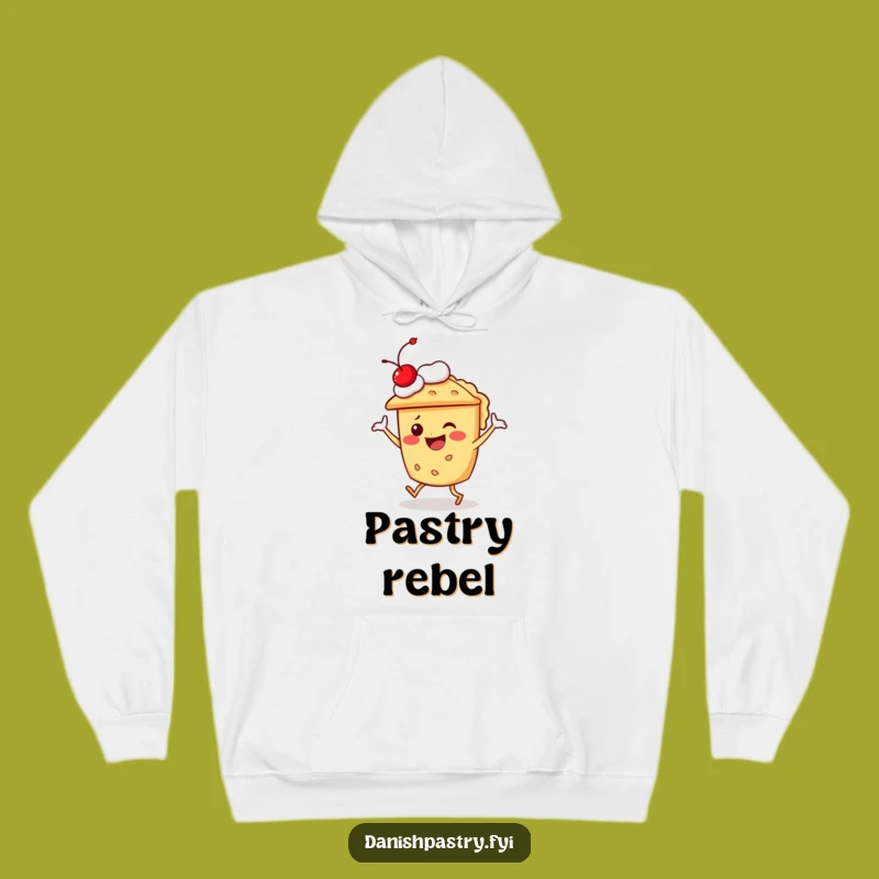 Funny Pie Character Dancing Hoodie - Cozy & Hilarious Dessert Treat Apparel