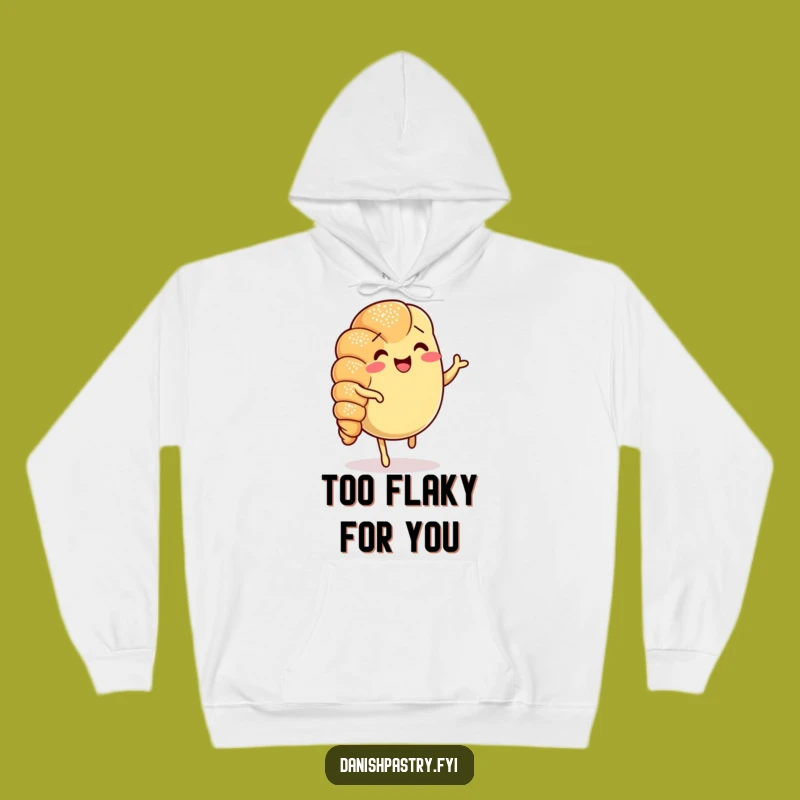 Funny Croissant Jig Hoodie: Cozy & Cheerful Pastry Wear, Ideal Funny Gift