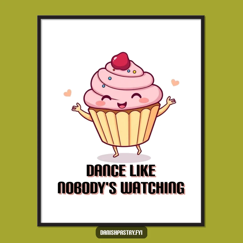 Free Printable Cupcake Wall Art: Funny Downloadable Decor for a Cheerful Room