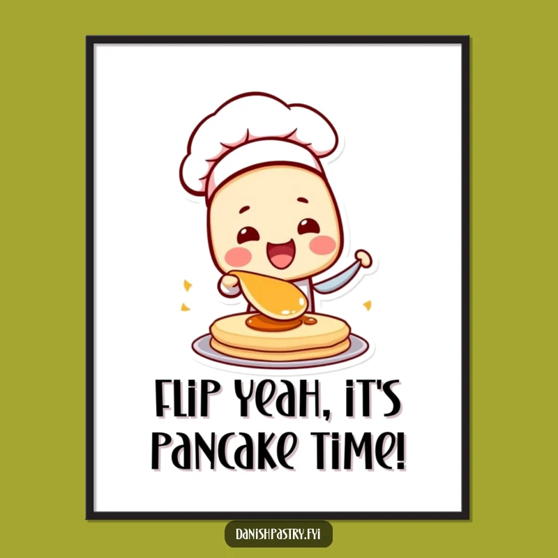 Free Printable Wall Art: Chef Danish Flipping Decor Downloadable