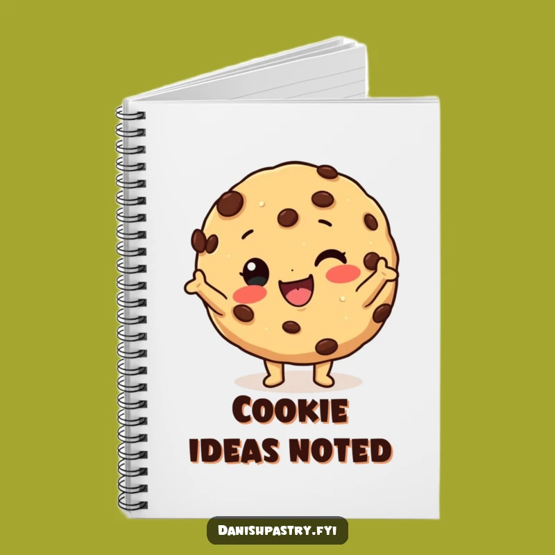 Funny Cookie Notebook: Jot Down Ideas with Dessert Delight