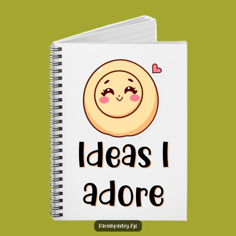 Funny Cinnamon Roll Notebook: Jot Down Sweet Thoughts with This Pastry