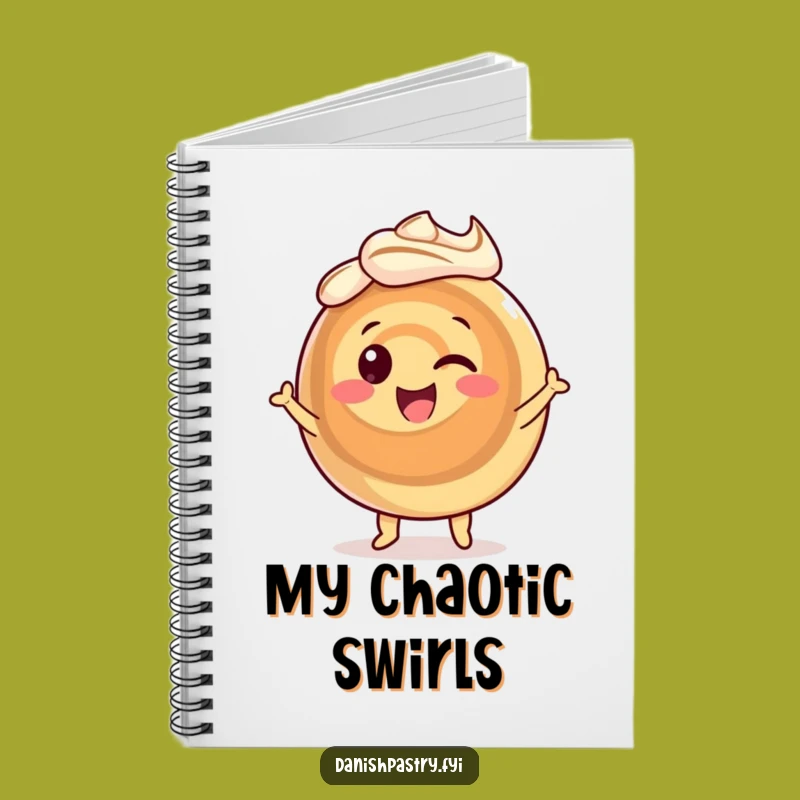 Funny Cinnamon Roll Dance Notebook: Jot Down Ideas with Sweet Humor