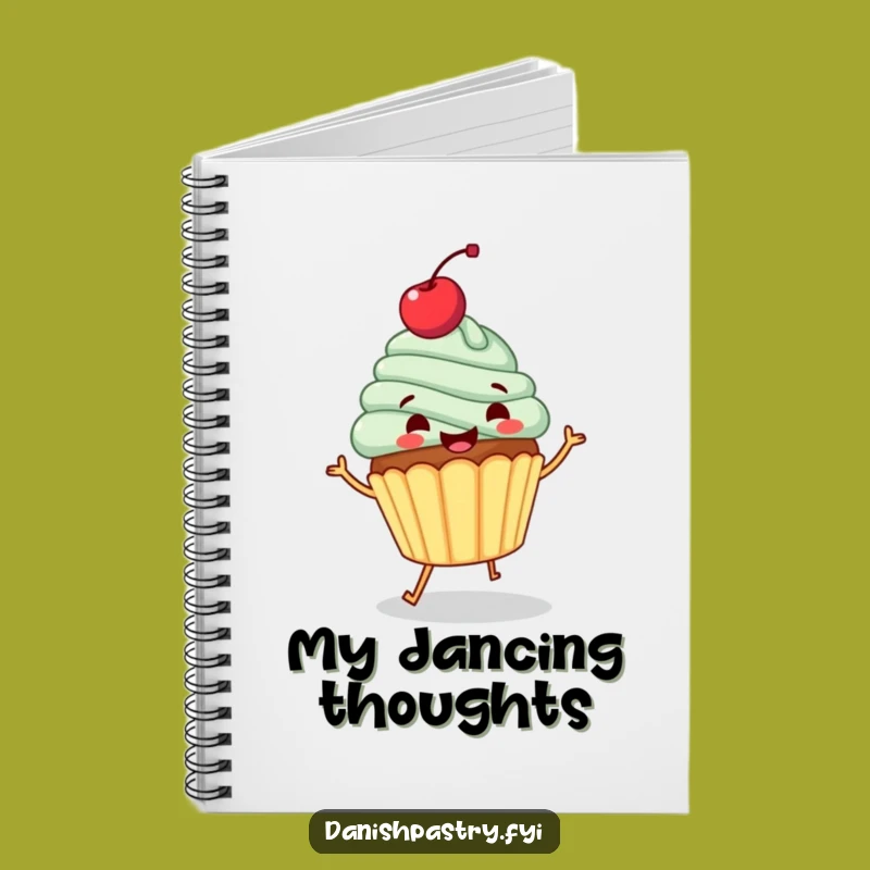 Funny Cupcake Jig Notebook: Jot Down Sweet Ideas, Perfect Funny Gift
