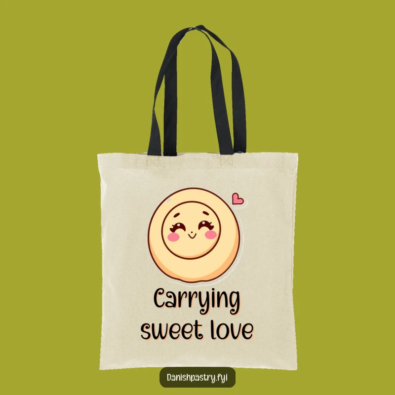 Funny Cinnamon Roll Tote Bag: Carry Your Sweet Kisses with This Bag
